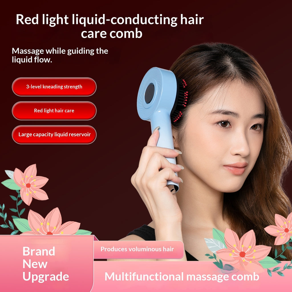 Advanced Red Light Scalp Massager Comb for Hair Growth