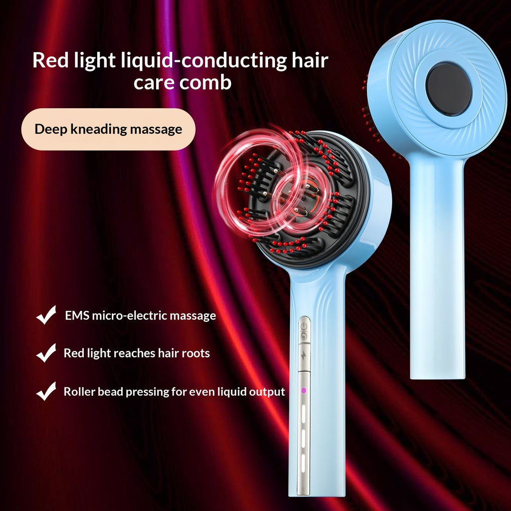 Advanced Red Light Scalp Massager Comb for Hair Growth
